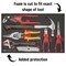 Teng Tools 7 Piece Claw Hammer, Adjustable Wrench, Utility Knife, Tin TEFMB7 - alternate 2